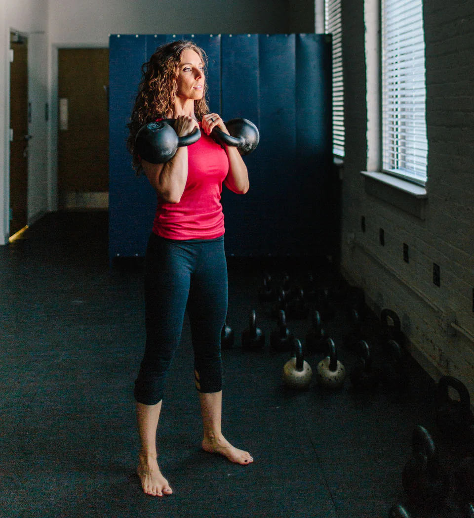 Kristy Agan im Fitnessstudio KA Athletics