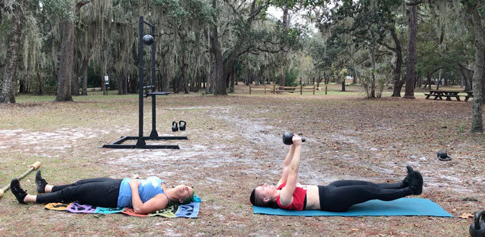 Laurel Blackburn Kettlebell Partner-Workouts