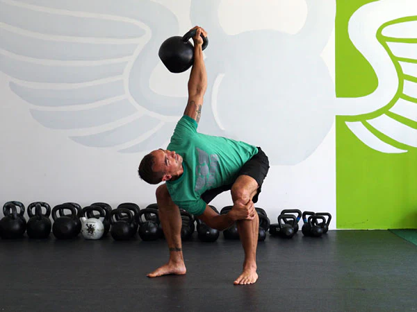 Sebastian Muller Bent Press 40kg