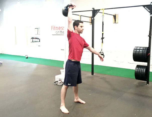Ryan Jankowitz Kettlebell Snatches