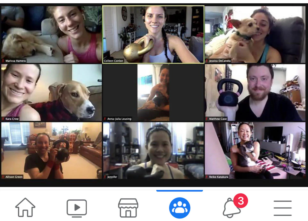 Ein Online-Coaching-Anruf mit Colleen Conlon, RKC-II Trainerin