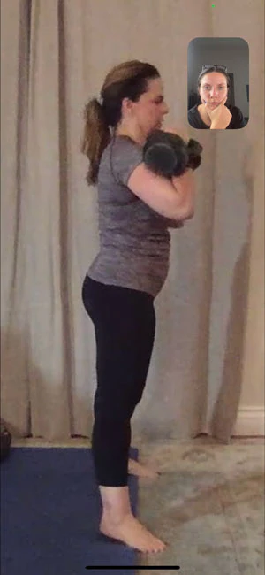 Colleen Conlon Coaching über Facetime