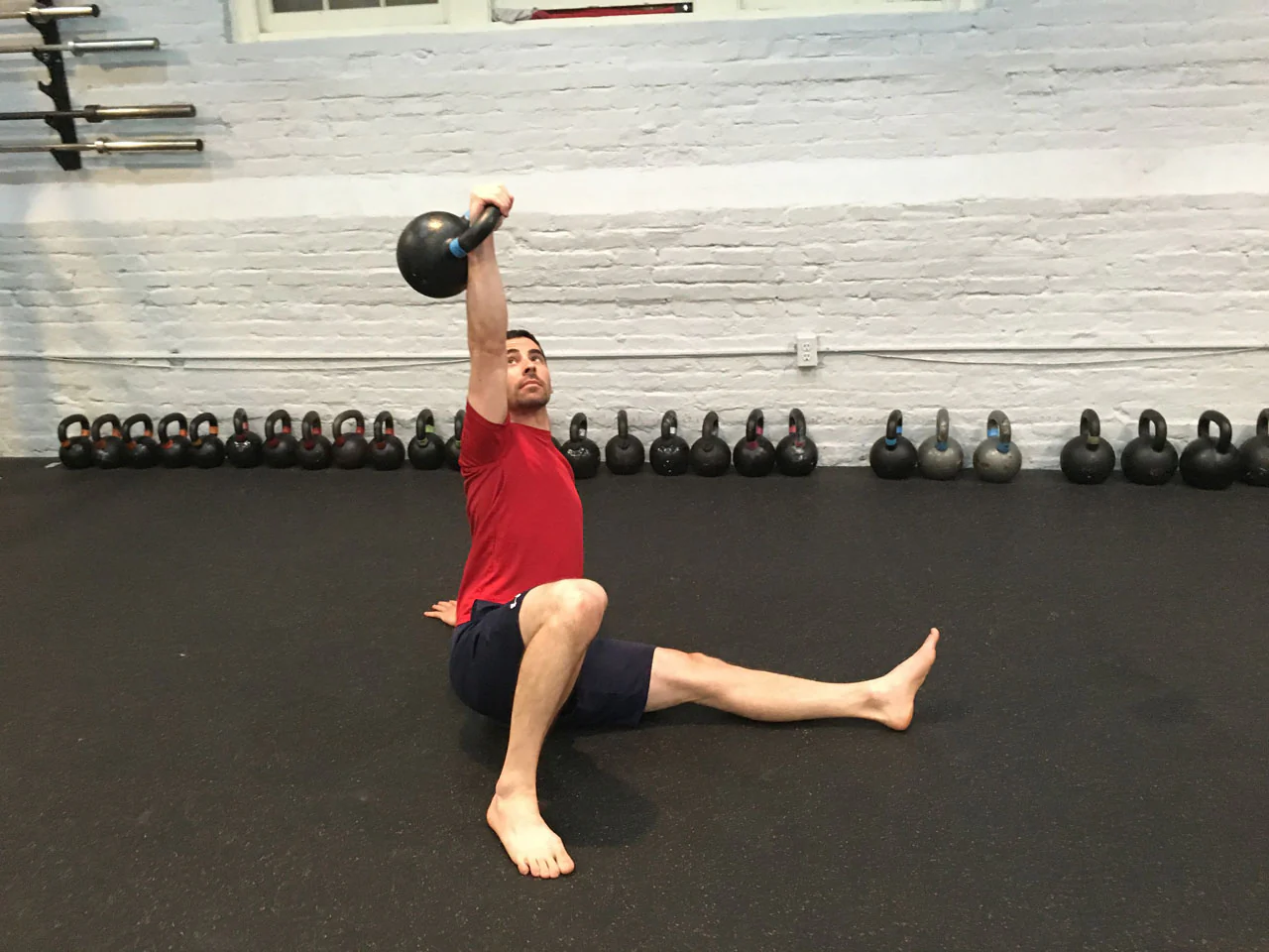 Ryan Jankowitz, RKC-II performs a kettlebell getup