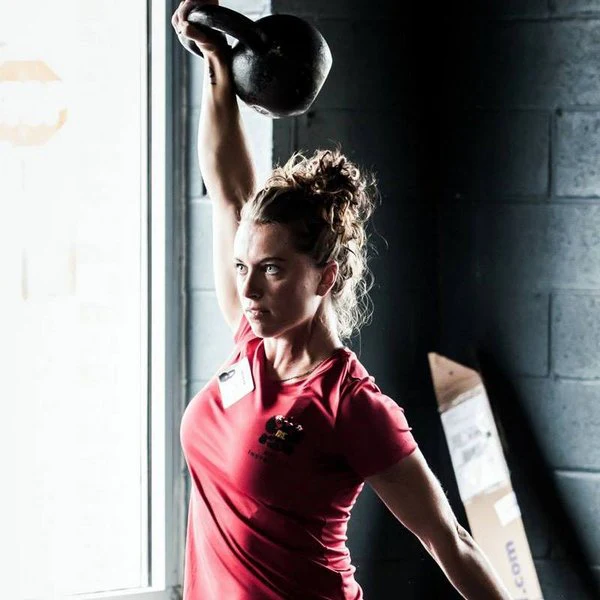Katie Petersen Kettlebell-Press