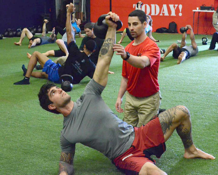 Ryan Jankowitz, RKC-II Coaching Getup Practice