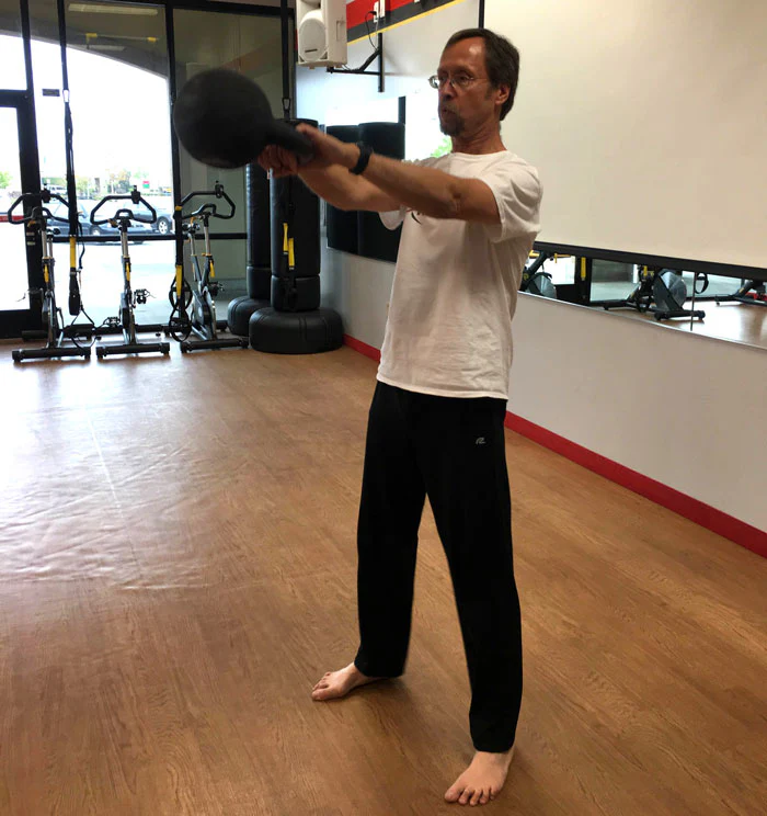 Wayne Pallas HKC, Kettlebell schwingen