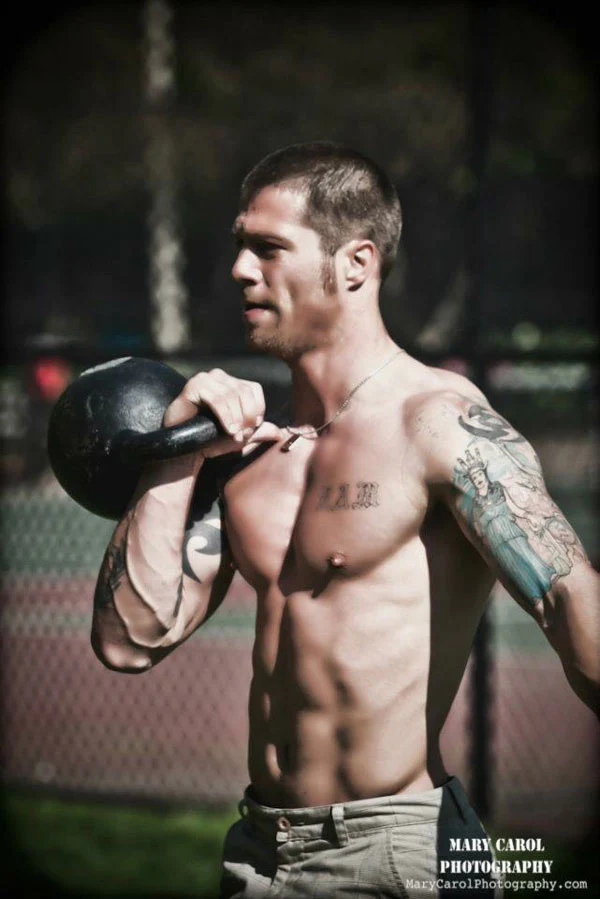 Robert Miller Kettlebell Racked