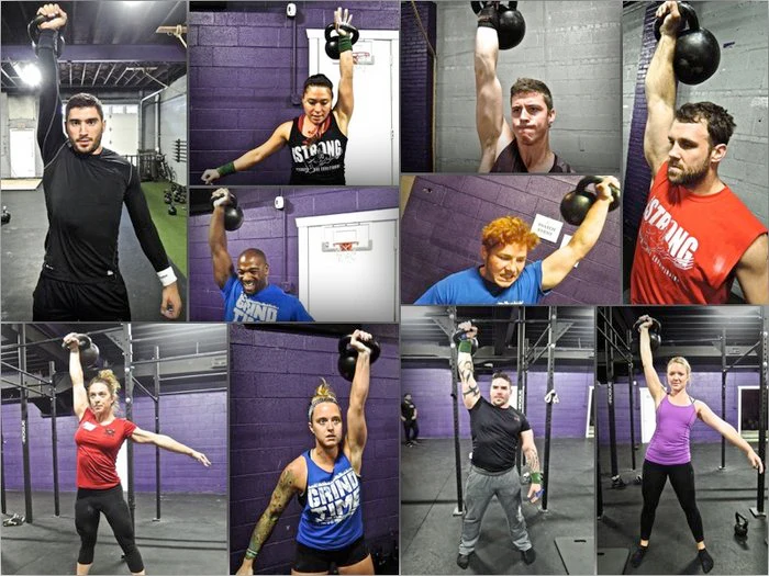 RKC Kettlebell Snatch Test Collage