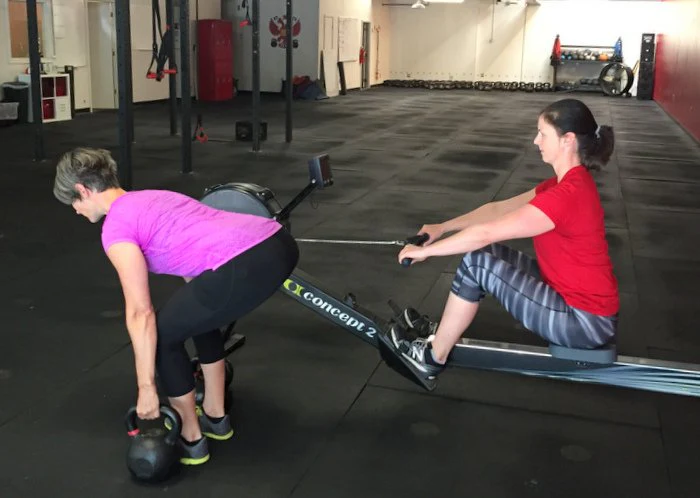 Kathryn Taylor Kettlebells und Rudern