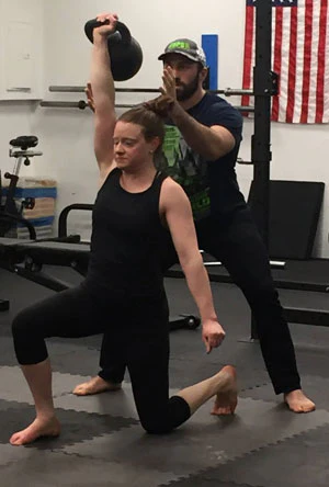 Schwere Kettlebell TGU
