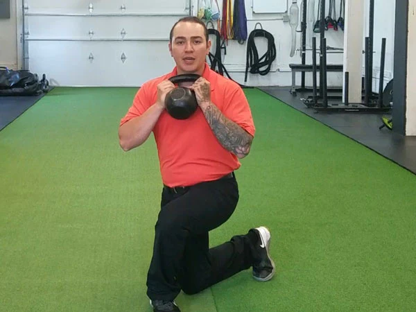 William Sturgeon RKC-II, Kniefall-Ausfallschritt