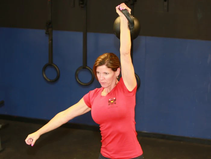 Robin Sinclear Kettlebell Press