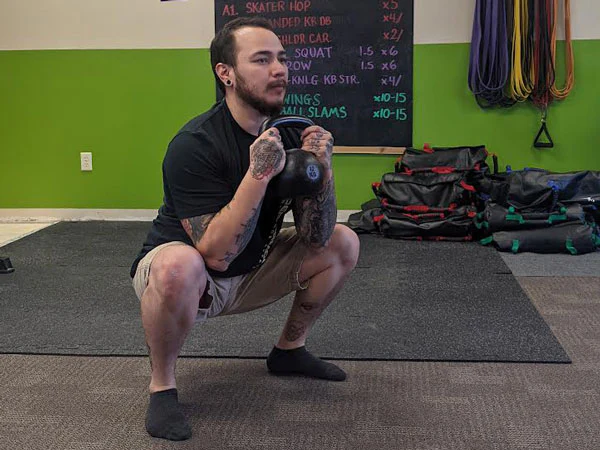 William Sturgeon Kettlebell Goblet Squat