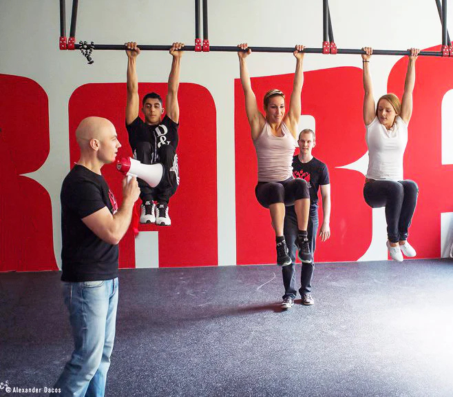 Robert Rimoczi teaching at Kraba Gym in Germany