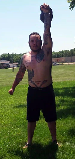 William Sturgeon Kettlebell Snatches