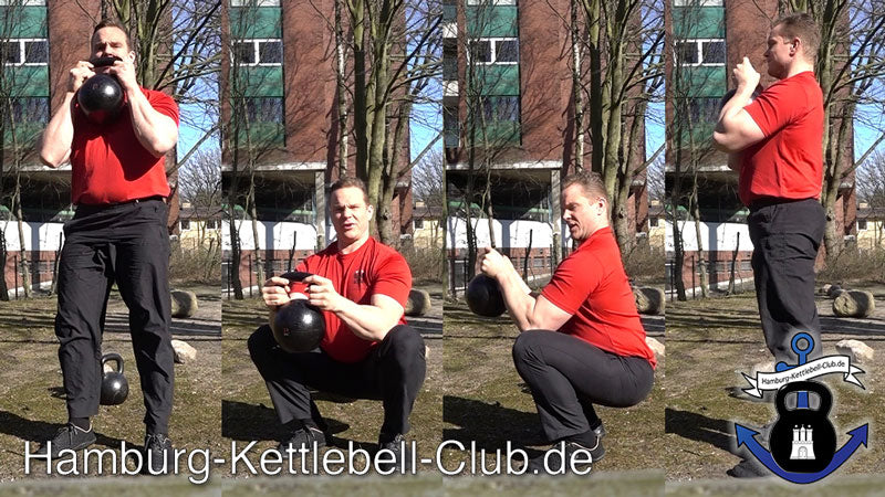 Frank Delventhal Kettlebell Goblet Squat