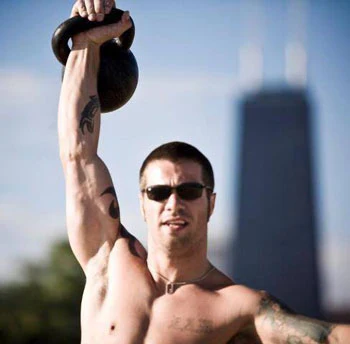 RobertMiller Kettlebell Overhead Press