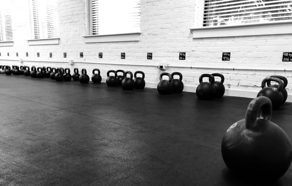 Kristy Agan kettlebells at KA Athletics