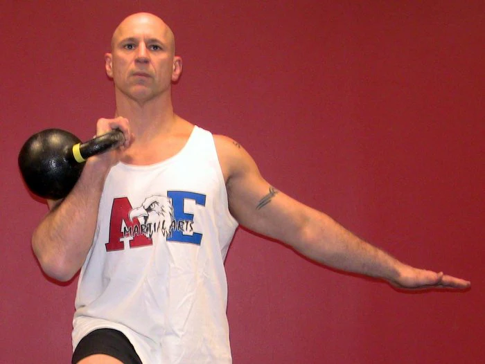 Master RKC Phil Ross Kettlebell Split Squat