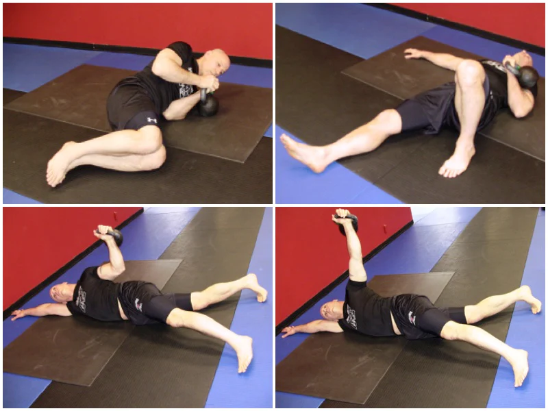 Phil Ross Lying Side Press Sequence