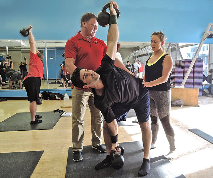 Mike Davidov and Dan John