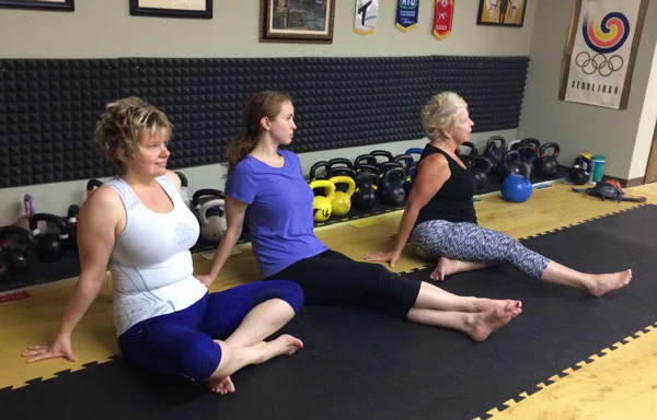 Sitting With Arms Behind