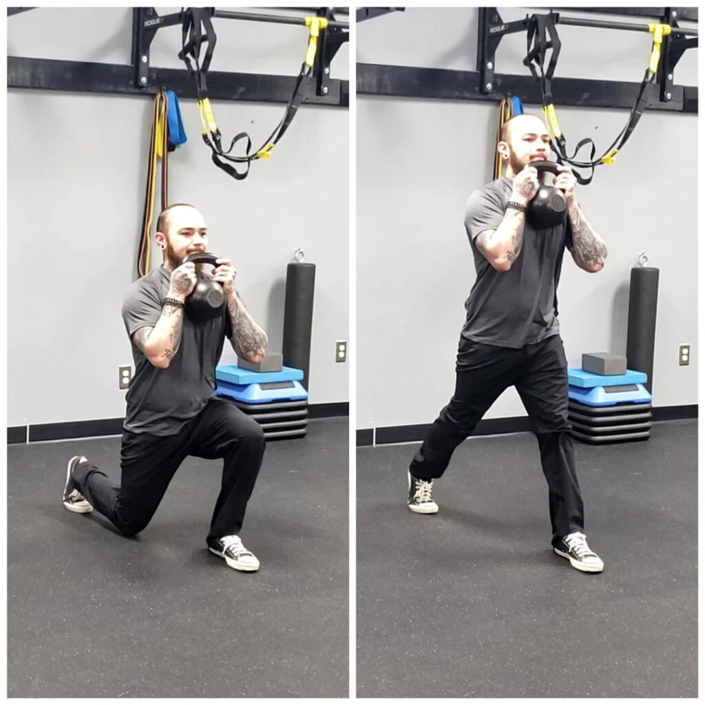 Kettlebell Reverse Lunge