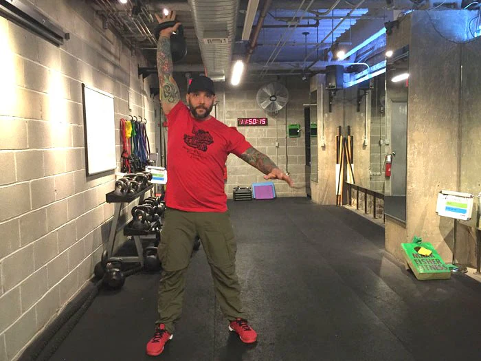 Steve "Coach Fury" Holiner Kettlebell Snatch