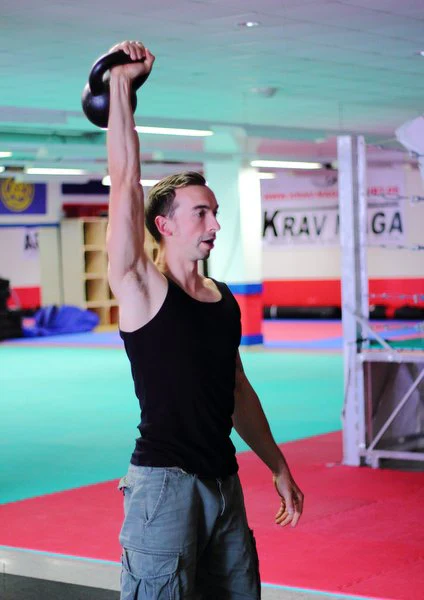 Sebastian Muller Kettlebell Press