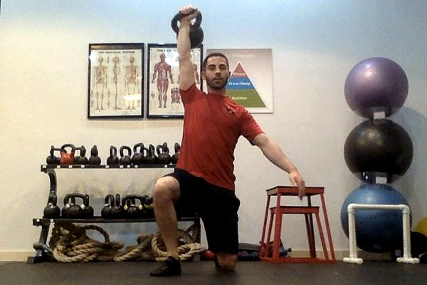 Ryan Jankowitz Kettlebell Clean Viking Salute