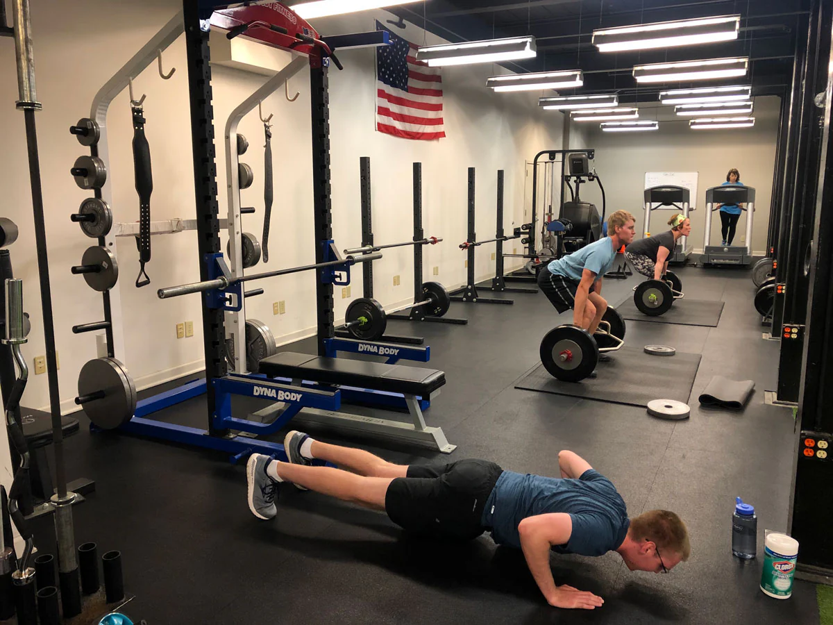 Kristy Agan Georgia Gym Group Session Re-opening coronavirus2020