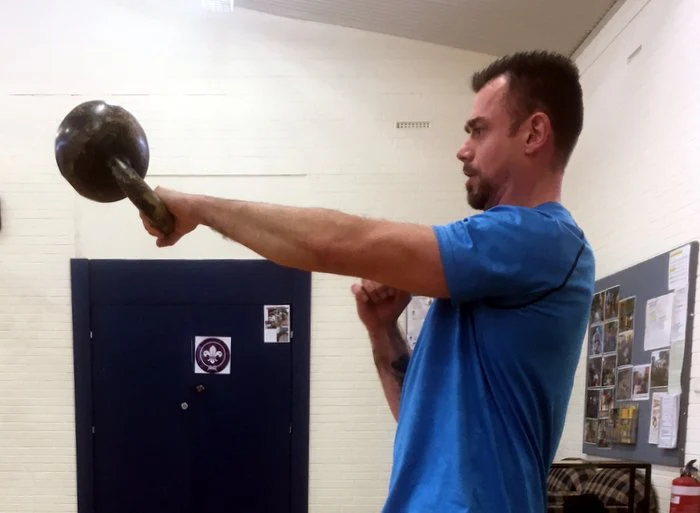 Matt Beecroft kettlebell swing