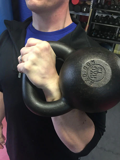 Corner grip rack hold