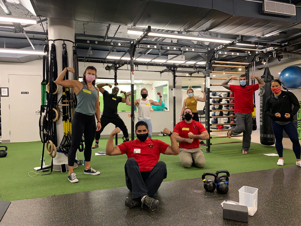 RKC NYC Masks Socially Distanced Group Photo