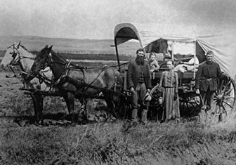 Überdachter Wagen