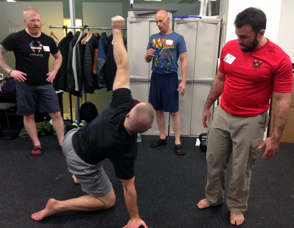 Das Teaching des Get-Ups bei der HKC