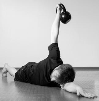 Kettlebell Arm Bar - perfekt für Stabilität und Mobilität der Schulter -